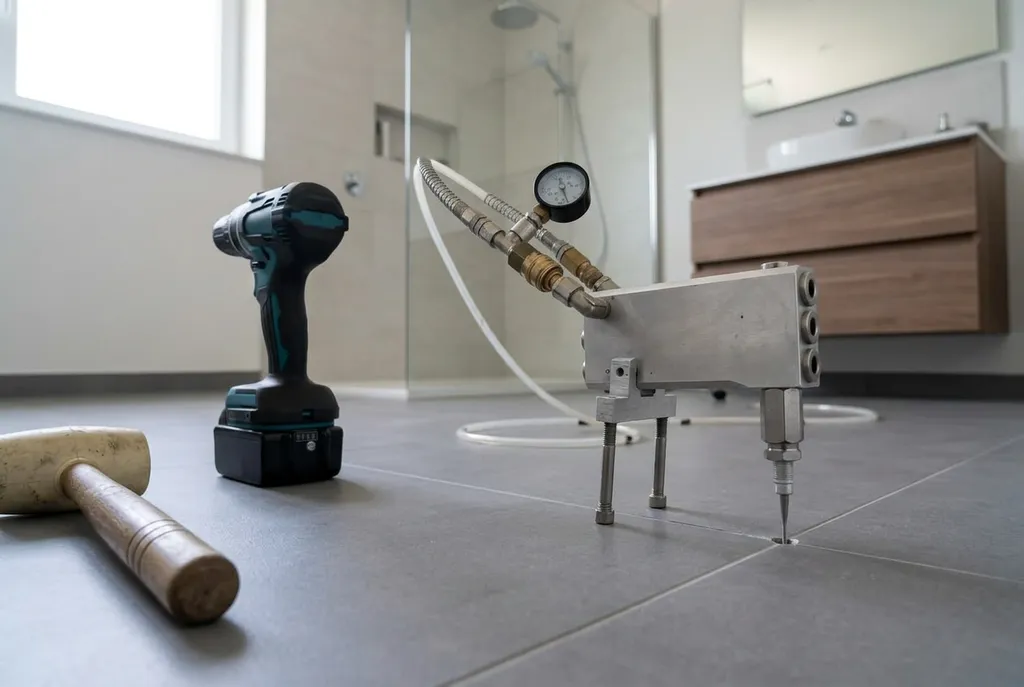 Kitbedrijf Abcoude – holle tegels injecteren